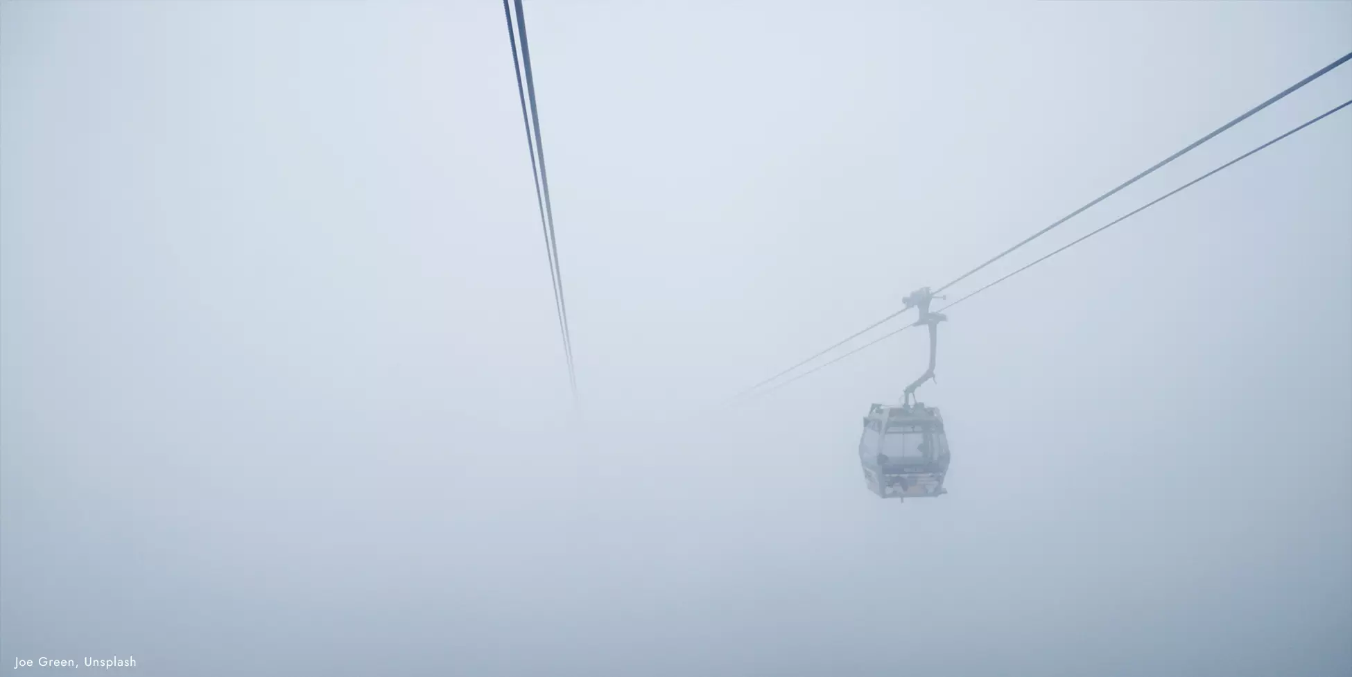 Moody cable car Hong Kong