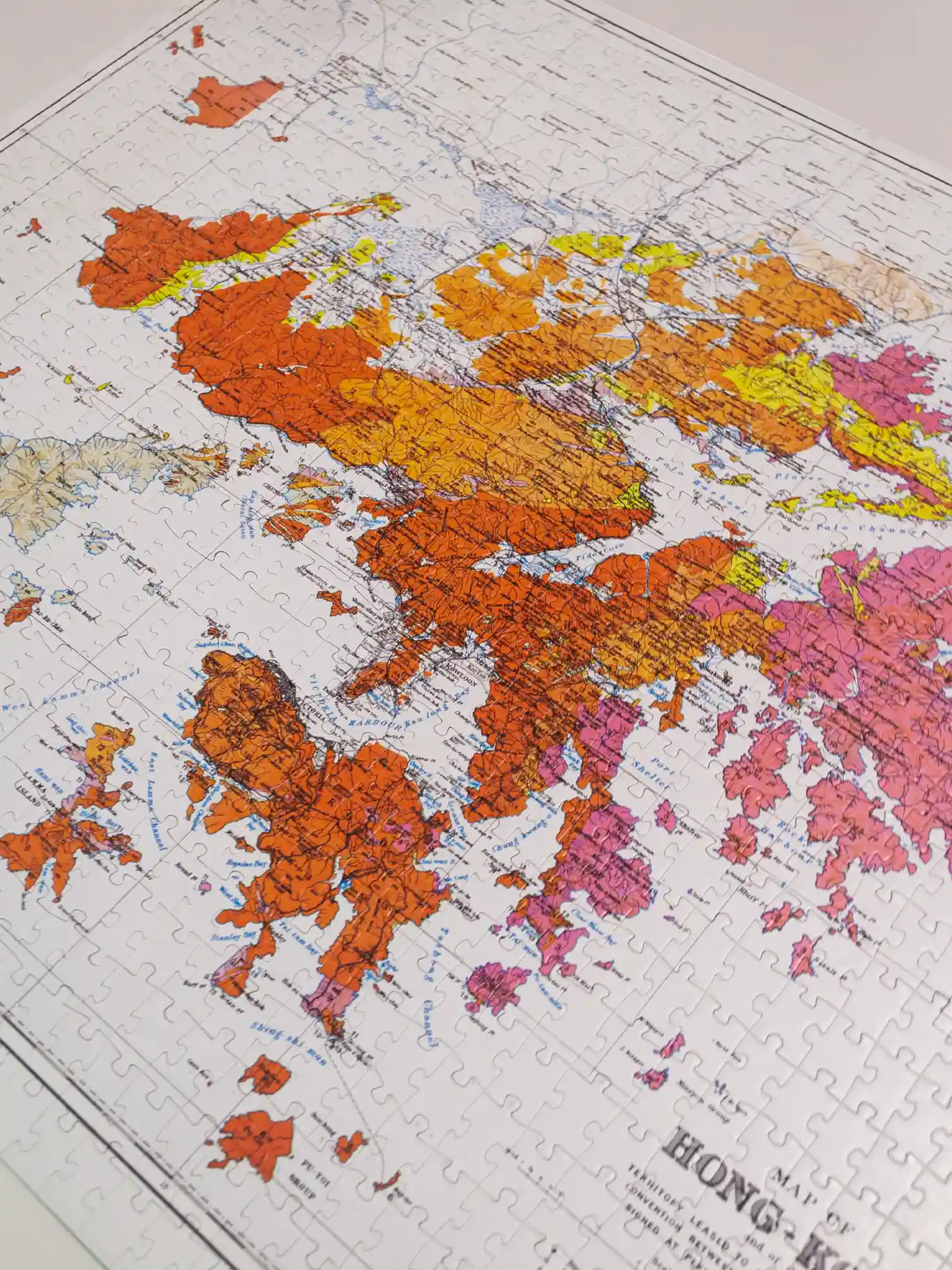 HK Map Puzzle overview